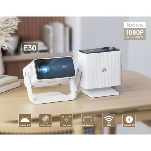 Projector Rigal E30 Smart Tv Android Auto Focus
