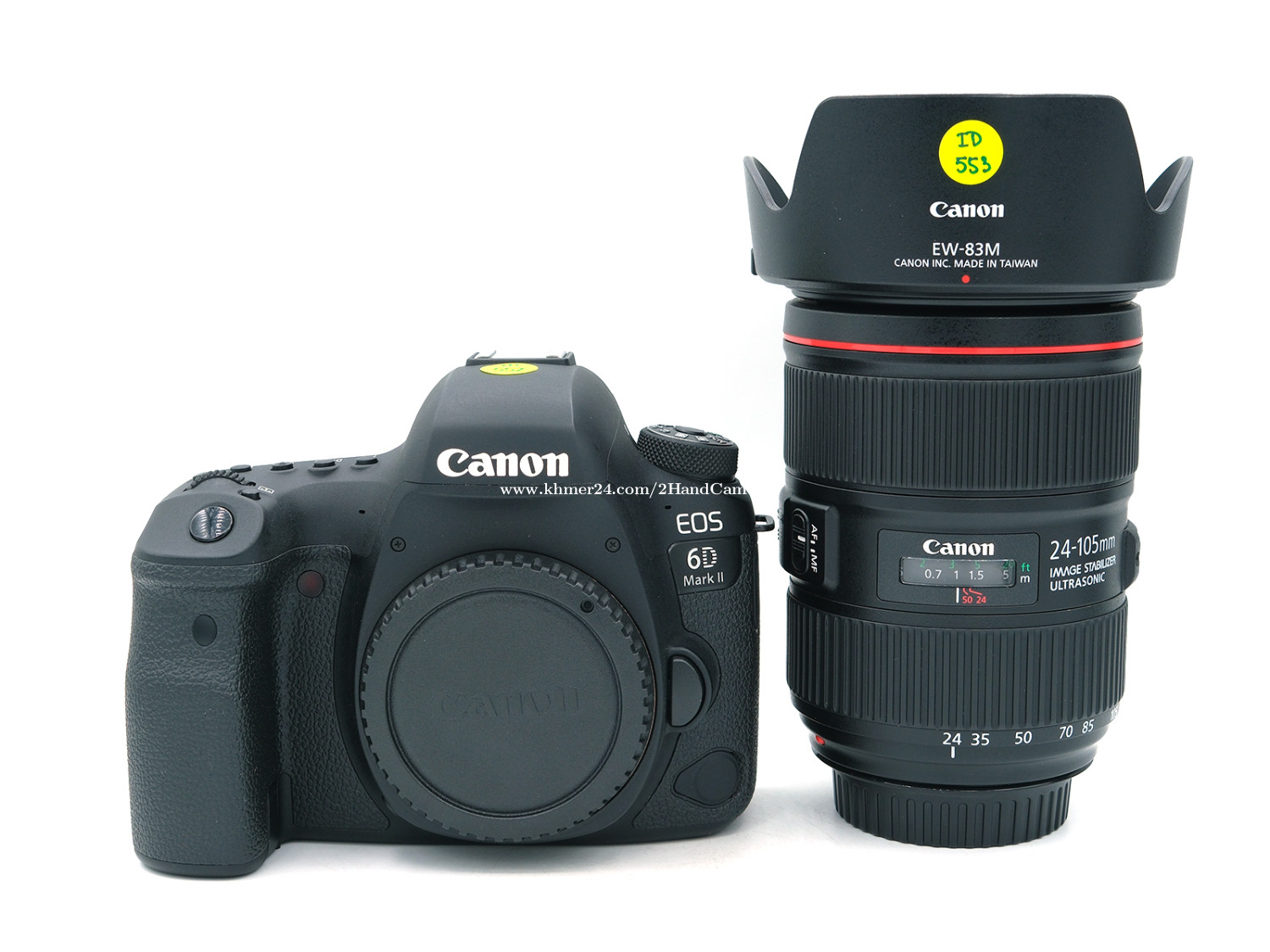 EOS 6D Mark II＋EF 24-70mm F4L IS II USM（Canon EOS 6D Mark
