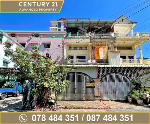🏠 ផ្ទះល្វែង ខាង នៅជិតមន្ទីរពេទ្យរុស្សី ខណ្ឌបឹងកេងកង ត្រូវការលក់បន្ទាន់ខ្លាំង