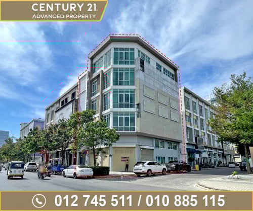 🏠ផ្ទះអាជីវកម្ម(កែង) សម្រាប់ជួល នៅក្នុងបឹងកក់ និង ជិតEden Garden Mall