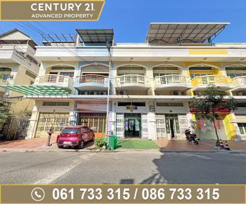 ផ្ទះអាជីវកម្ម (SH) ក្នុងបុរី រតនាផ្លាហ្សា ជិតស្ពានអាកាសផ្សារដីហុយ ត្រូវការលក់បន្ទាន់ខ្លាំង