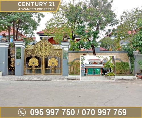 🏘វីឡាទោល (Single Villa) ក្នុងបុរី ពិភពថ្មីសំរោងអណ្ដែត ត្រូវការលក់បន្ទាន់ខ្លាំង