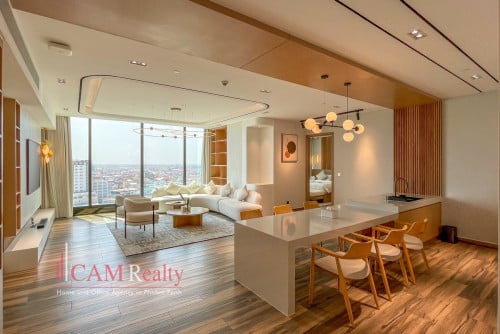 3 Bedroom Penthouse Serviced Apartment For Rent in Tuol Tumpung (Russian Market)