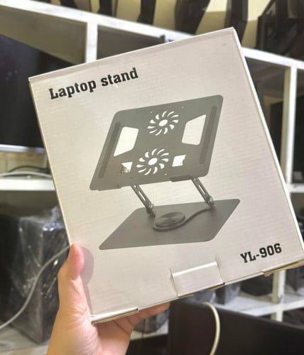 Laptop stand aluminum with fan