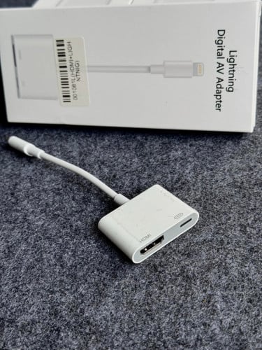 Lightning to HDMI and Lightning