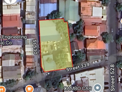 ដីលក់បន្ទាន់ទីតាំងសង្កាត់បឹងកក់ទី1 ខណ្ឌទួលគោក/Land for Sale Located in Beoung Kak 1 Khan Toul Kork