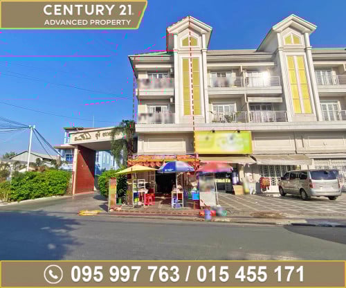 🏘 ផ្ទះអាជីវកម្ម (កែង) ក្នុងបុរី ហាយធិចតាងៅ ត្រូវការលក់បន្ទាន់ខ្លាំង