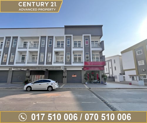 🏡ផ្ទះអាជីវកម្ម (SH) សម្រាប់ជួល ក្នុងបុរី ជារី ​ផ្លូវជាតិលេខ3