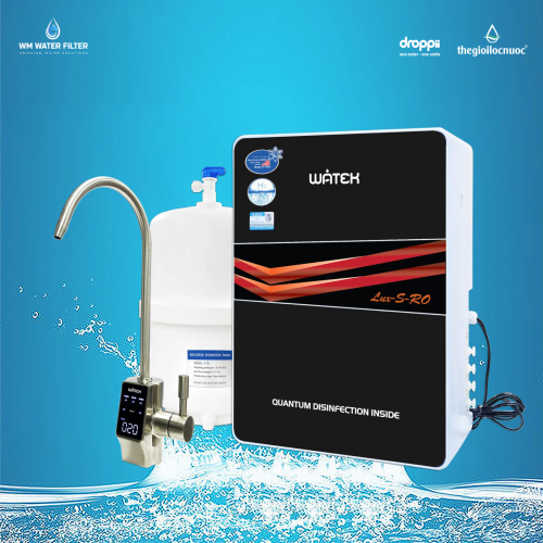 ម៉ាស៊ីនចំរោះទឹក WATEK LUX-S-RO រួមបញ្ចូលក្បាលរ៉ូមីណេឆ្លាតវៃអេឡិចត្រូនិច