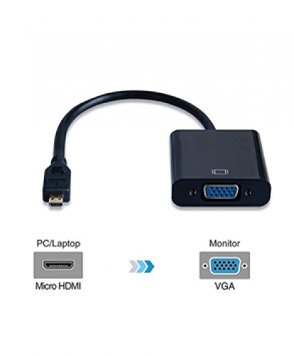 Micro HDMI to VGA adapter