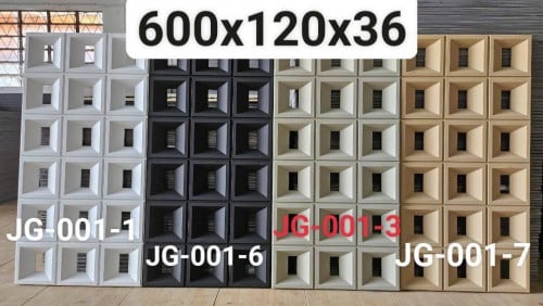 PU 3D Wall Panel ជាប្រភេទដេគ័រដែលមានភាពទាក់ទាញ