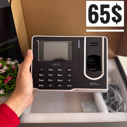 ZKTeco Finger Print , Barcode Scanner and ZKTeco Power supply