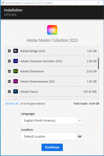 Adobe Master Collection 2023 Full