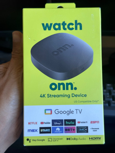 Tv Box Onn made By USA