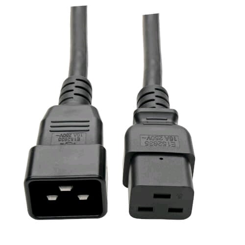 Power Extension Cord, C19 to C20 - Heavy-Duty, power cord