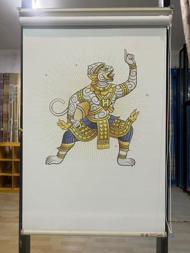 Windowsblinds with printing