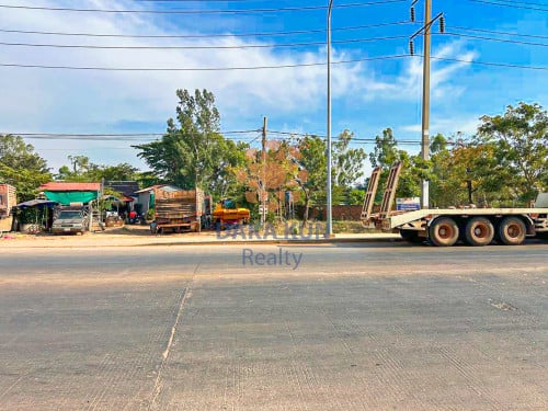 ដីលក់ជាប់ផ្លូវធំ-ផ្លូវក្រវ៉ាត់,ក្រុងសង្កាត់សាលាកំរើក/ Land For Sale In Siem Reap City-Sala Kamreuk