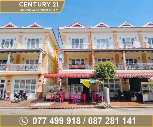 🏠ផ្ទះល្វែង (ខាង) E0,E1,E2 (Flat)​ នៅក្នុងបុរី វិមានភ្នំពេញ ព្រែកអញ្ជាញ