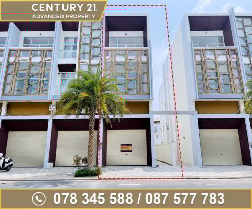 🏠 ផ្ទះអាជីវកម្ម ខាង(SH) សម្រាប់ជួល ក្នុងបុរី អ័រគីដេវីឡា 6A