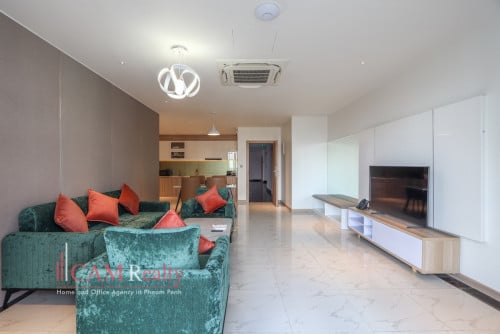 2 Bedroom Serviced Apartment For Rent in BKK1