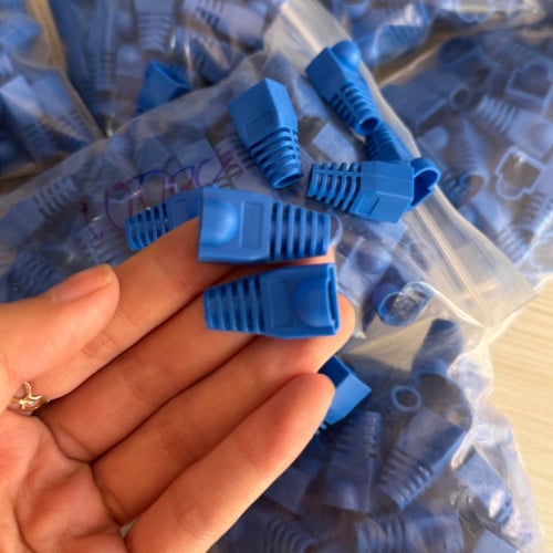 Network RJ45 Connector Boots Cover CAT6 1Box/100PCS