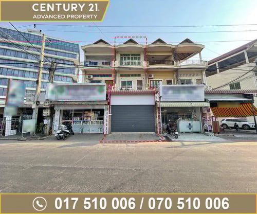 🏡 ផ្ទះល្វែង សម្រាប់ជួល នៅជិតផ្សារទំនើបសិនជូរី ផ្លាហ្សា