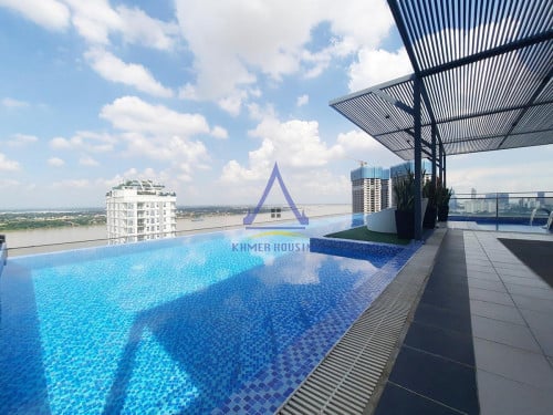 Modern Condo 1 bedroom for rent in Chroy Changvar