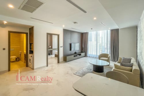 Brand New Premium 1 Bedroom Serviced Apartment For Rent in BKK1