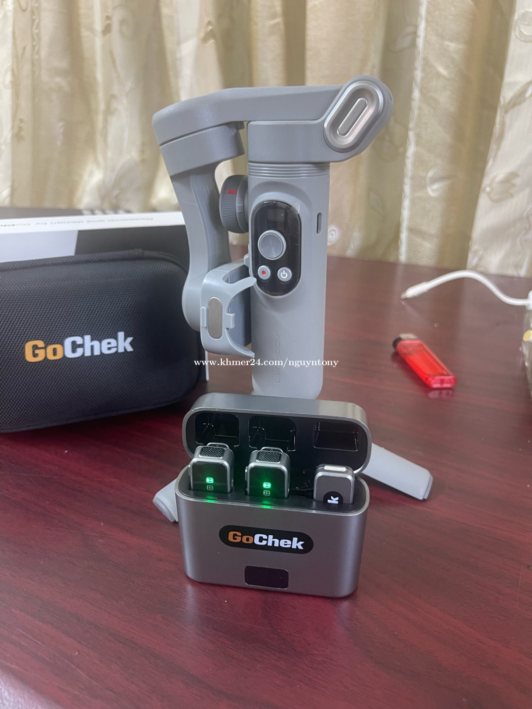 micro Gochek + Gimbal chống rung Smart X Pro price $70.00 in Stueng ...