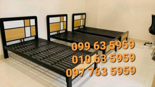 គ្រែក្បាលឈើ 1.2mx2.0m