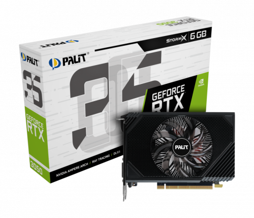 PALIT GeForce RTX3050 STORMX 6GB GDDR6 96bits