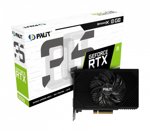 PALIT GeForce RTX3050 STORMX 8GB GDDR6 128bit