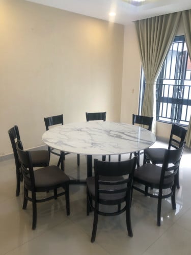 តុបាយខ្នាតធំ 150cmមូល សម្រាប់សមាជិក8នាក់