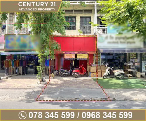 🏠ផ្ទះអាជីវកម្ម នៅលើផ្លូវធំទេពផន ទល់មុខផ្សារដេប៉ូ ត្រូវការលក់បន្ទាន់ខ្លាំង