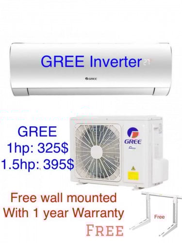 GREE Airconditioner_ ម៉ាស៊ីន​ត្រជាក់​ GREE inverter
