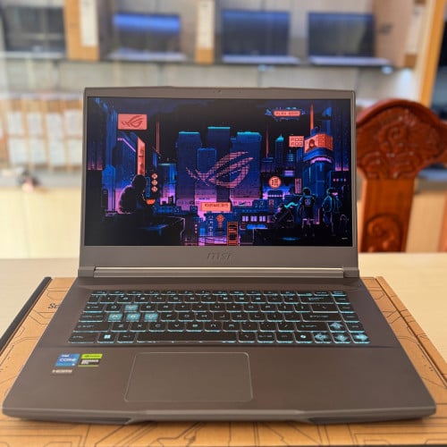 MSI THIN 15 B12UCX /CoreI5-12450H /16GB RAM /512GB PCIe /VGA RTX 2050 4GB/15.6''FHD