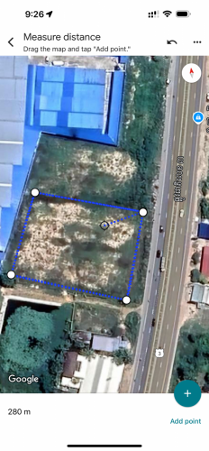 ដីជាប់ផ្លូវជាតិលេខ៣ ក្បែរផ្សារបាង្កសី