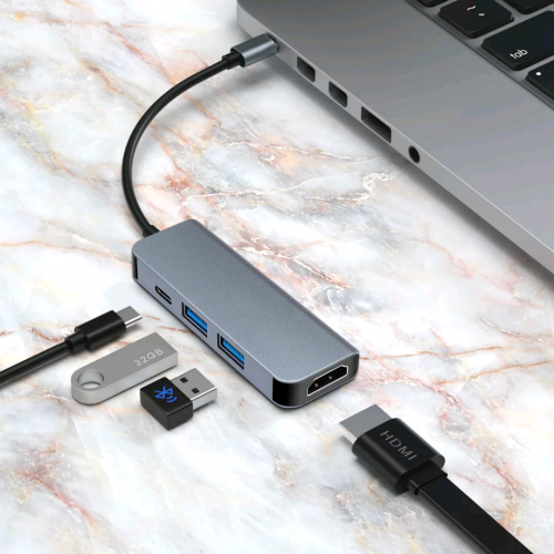 Type C HUB 4 in 1 support 4K