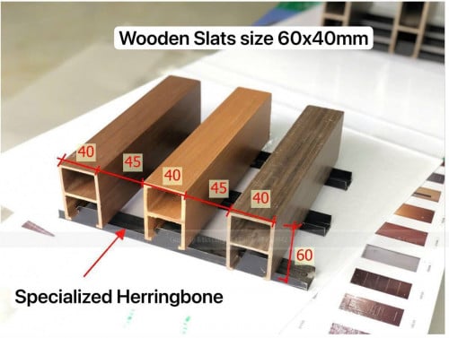 WPC Wooden Slats Ceiling