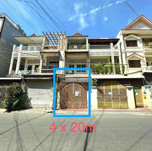 📣 ផ្ទះលក់ (ជាន់ក្រោម) House for Sale.