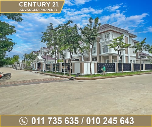 វីឡាឃ្វីន កែង(Queen) នៅលើផ្លូវភ្លោះ ក្នុងបុរី ប៉េងហួតបឹងស្នោ គម្រោង(Mastery)