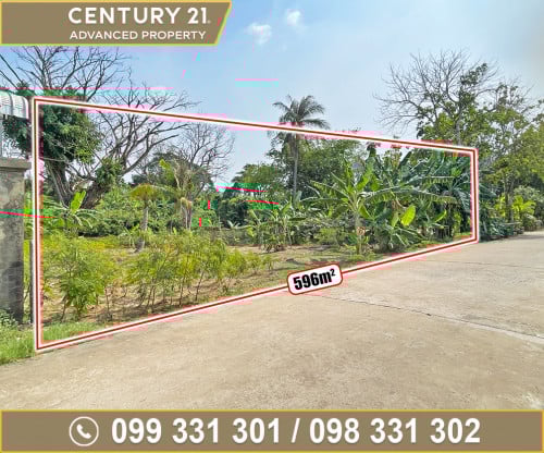 🏘 ដី នៅជិតផ្សារចុងព្រែក សង្កាត់ព្រែកឯង  ត្រូវការលក់បន្ទាន់ខ្លាំង