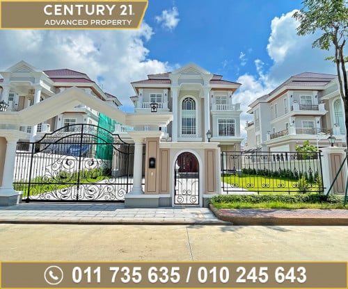 🏘 វីឡាឃ្វីន (Queen) សល់ដីមុខ​24ម ក្នុងបុរី ប៉េងហួតបឹងស្នោ ត្រូវការលក់បន្ទាន់ខ្លាំង