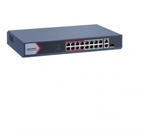 POE Switch 16 Port Fast Ethernet Smart DS-3E1318P-EI/M