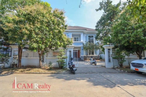 Single Villa For Rent - 单栋别墅出租 Borey Angkor Phnom Penh/ 金边