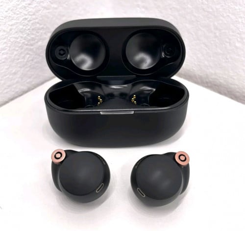 Sony WF-1000XM4 Noise Canceling Wireless Earbud Headphones WF1000XM4 Black