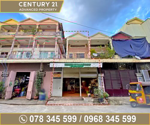 🏠ផ្ទះល្វែង (ខាង) ជិតវិទ្យាល័យជាស៊ីមសាមគ្គី ខណ្ឌទួលគោក ត្រូវការលក់បន្ទាន់ខ្លាំង