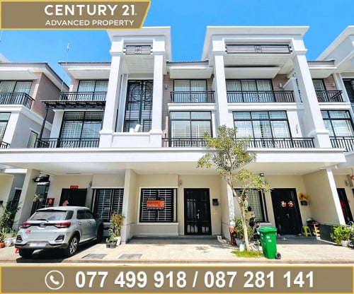 🏠វីឡាកូនកាត់ (LA) ក្នុងបុរី ប៉េងហួត 6A (The Star Munirah) ជ្រោយចង្វា ត្រូវការលក់បន្ទាន់ខ្លាំង