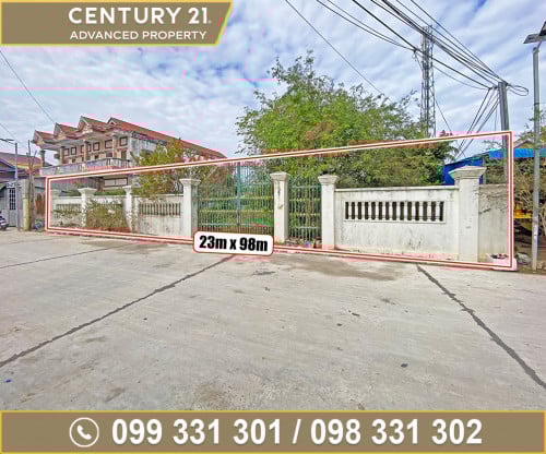 🏘 ដី នៅជិតវត្តរកាខ្ពស់ ក្រុងតាខ្មៅ ត្រូវការលក់បន្ទាន់ខ្លាំង ​