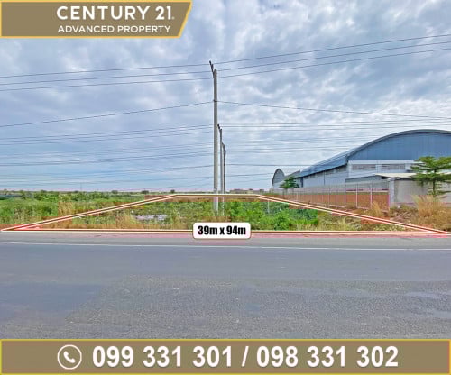 🏘 ដី នៅរកាខ្ពស់ ក្រុងតាខ្មៅ ត្រូវការលក់បន្ទាន់ខ្លាំង ​